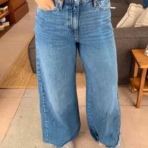 Forever 21 Light Blue Flare Jeans